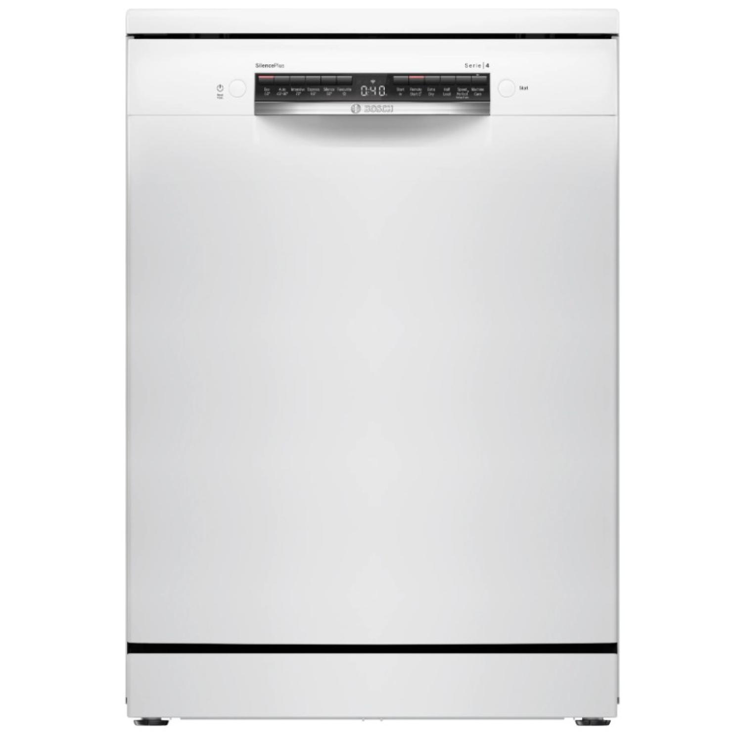 Bosch SMS4EMW06G WiFi-enabled Dishwasher - White - 14 Place Settings full image